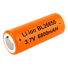 Bateria Pila Bl 26650 Li-ion 6800 Mah 3.7v 1