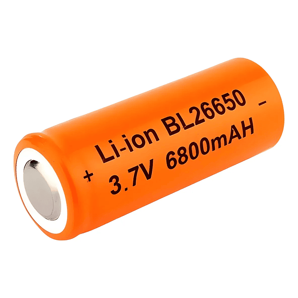 Bateria Pila Bl 26650 Li-ion 6800 Mah 3.7v 1