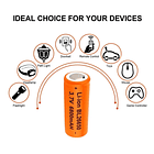 Bateria Pila Bl 26650 Li-ion 6800 Mah 3.7v 3