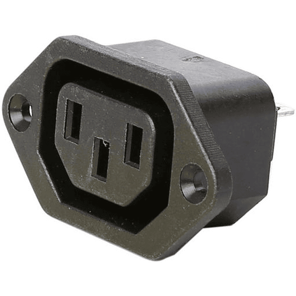 Jack iEC poder hembra de chasis c13 