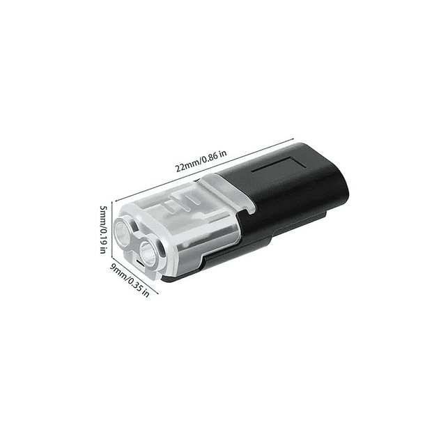 Conector Rapido D2 2 pines 1