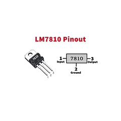 Regulador Lm7810 7810 10v positivo