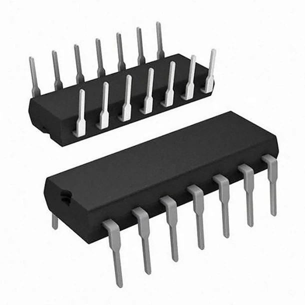 74ls93 Contador Binario 0 a 15 7493 