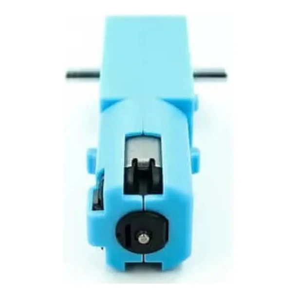 Motoreductor Azul Doble Eje Metalico 2