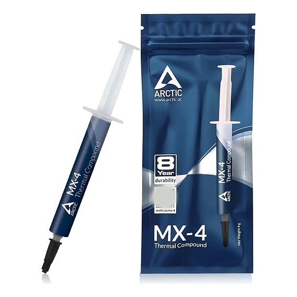 Crema Pasta Térmica Disipadora Arctic Mx-4 4g  1