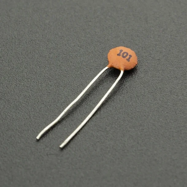CONDENSADOR CERÁMICO 101 0.1NF 100PF 1