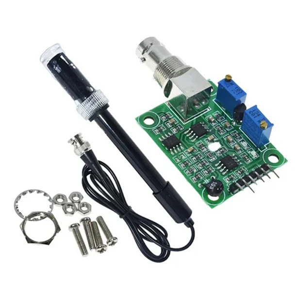 Modulo Sensor de pH Analogo 0 ~ 14 con Sonda  
