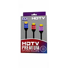 Cable HDMI HDTV 4K Ultra HD Negro 1.5 Metros Alta Definición 1