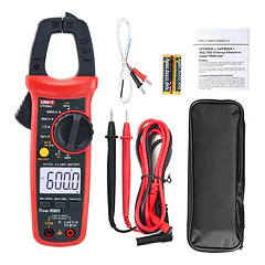Pinza Voltiamperimétrica AC/DC UNI- T 204+