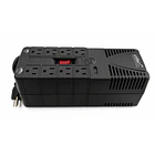 Regulador de Voltaje Automático Unitec de 1200VA con 8 Tomas Protegidas 2