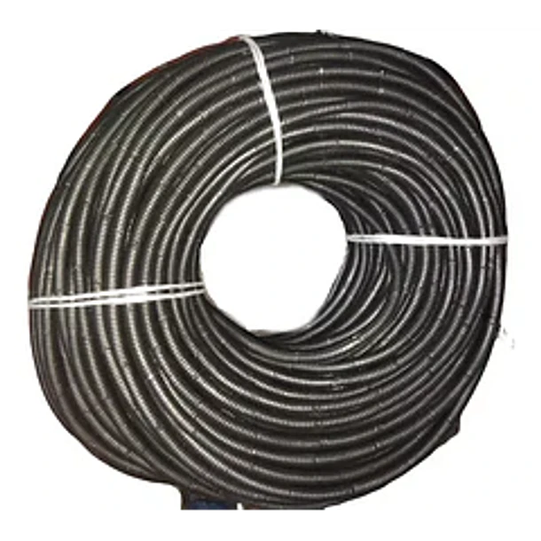 Coraza Para Cable Abierta 3/4 19 mm Negra Metro 