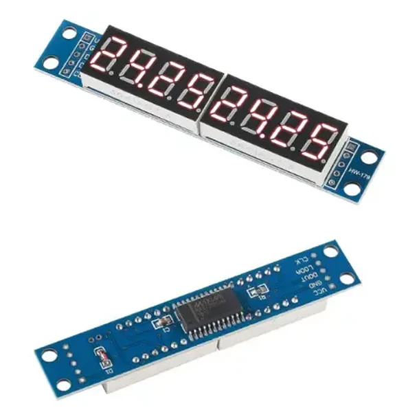 Módulo De 8 Dígitos driver MAX7219 Display 7 Segmentos 1