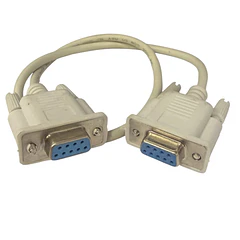 Cable db9 hembra a db9 hembra 