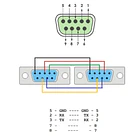 Cable db9 hembra a db9 hembra  2