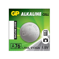 Bateria Alcalina GP LR44 1.5V