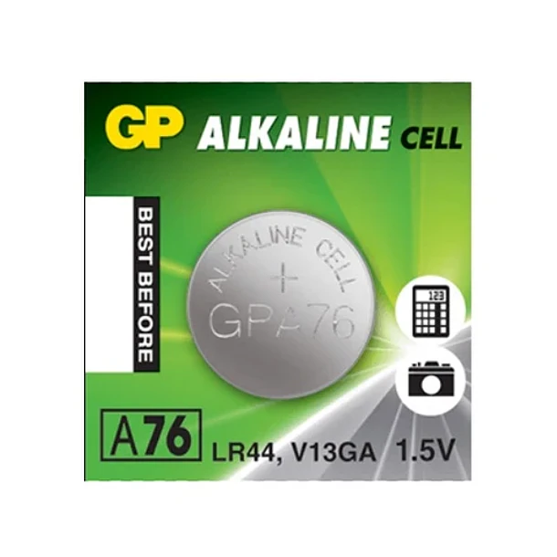 Bateria Alcalina GP LR44 1.5V 