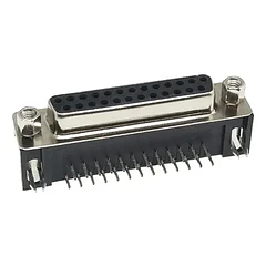 Conector DB25 hembra para circuito impreso