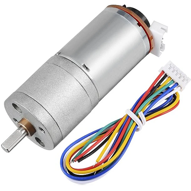 Motor Dc con encoder 12v 100 rpm 1