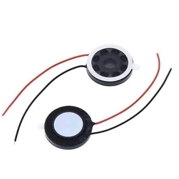 Parlante con cable 8 Ohm 1W 20mm 1