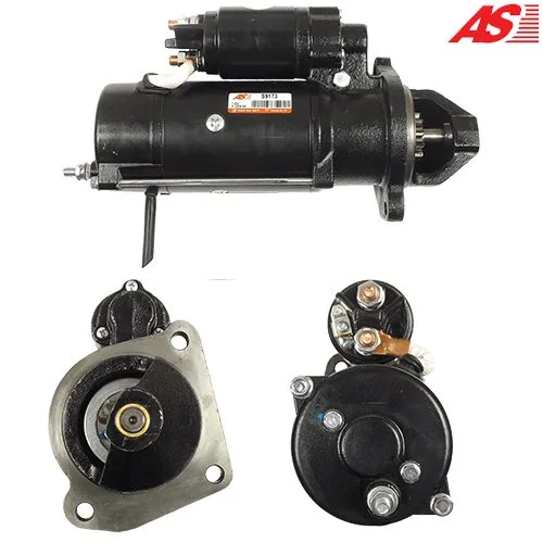 Motor De Partida Iskra Letrika 12 Volt 11 Dientes 4.2kw Cw Jcb