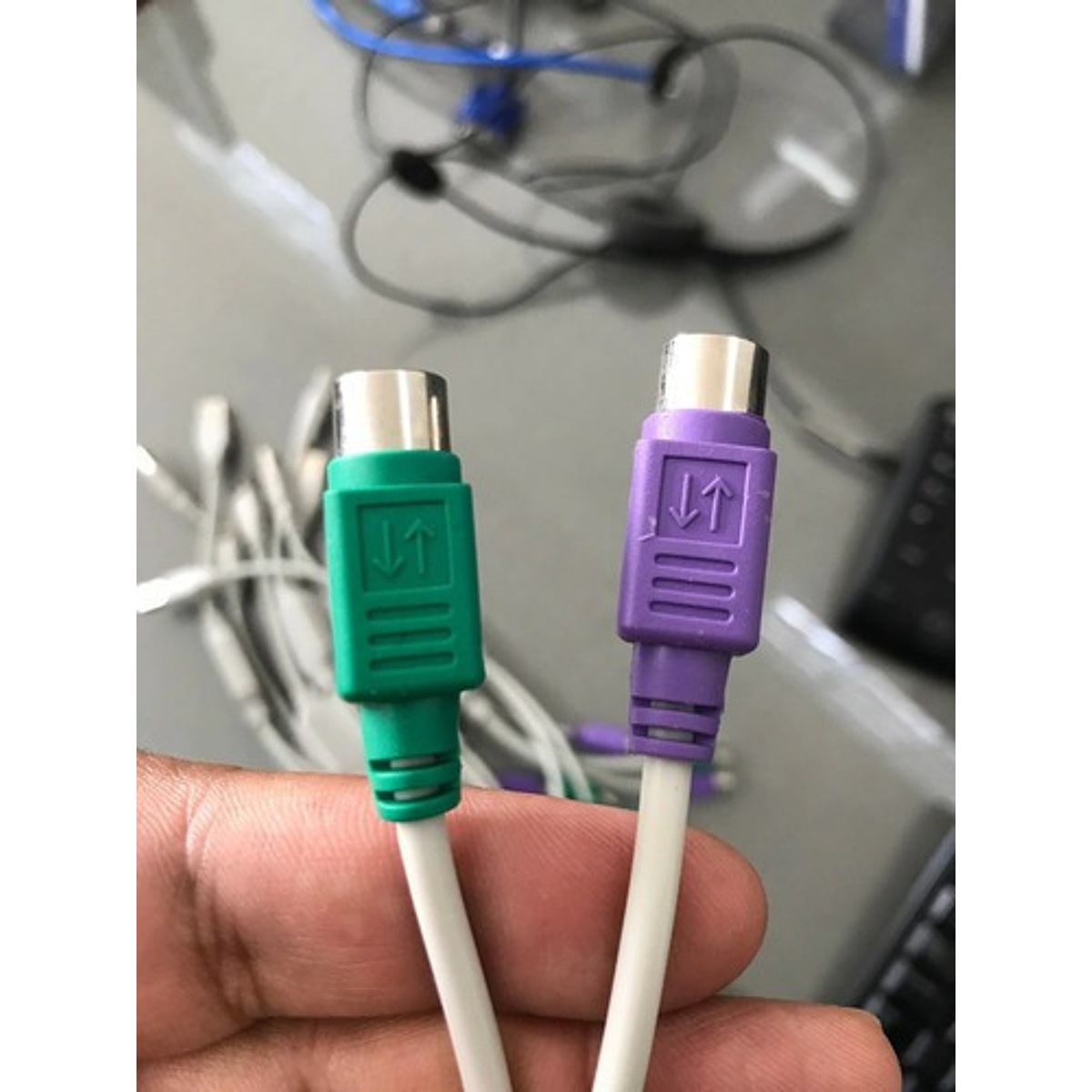 Adattatore PS2 - USB Per Tastiera E Mouse