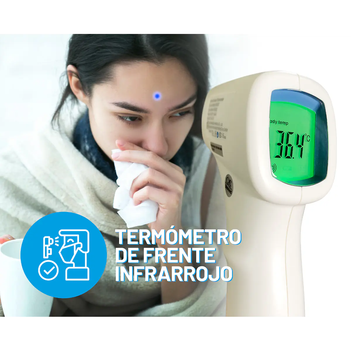 Termómetro infrarrojo