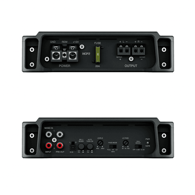 HCP 2 amplificador estéreo de audio de 400W Hertz