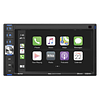 Radiomultimedia doble din, Apple CarPlay  (sin CD/DVD) Pantalla táctil Bluetooth de 6,2
