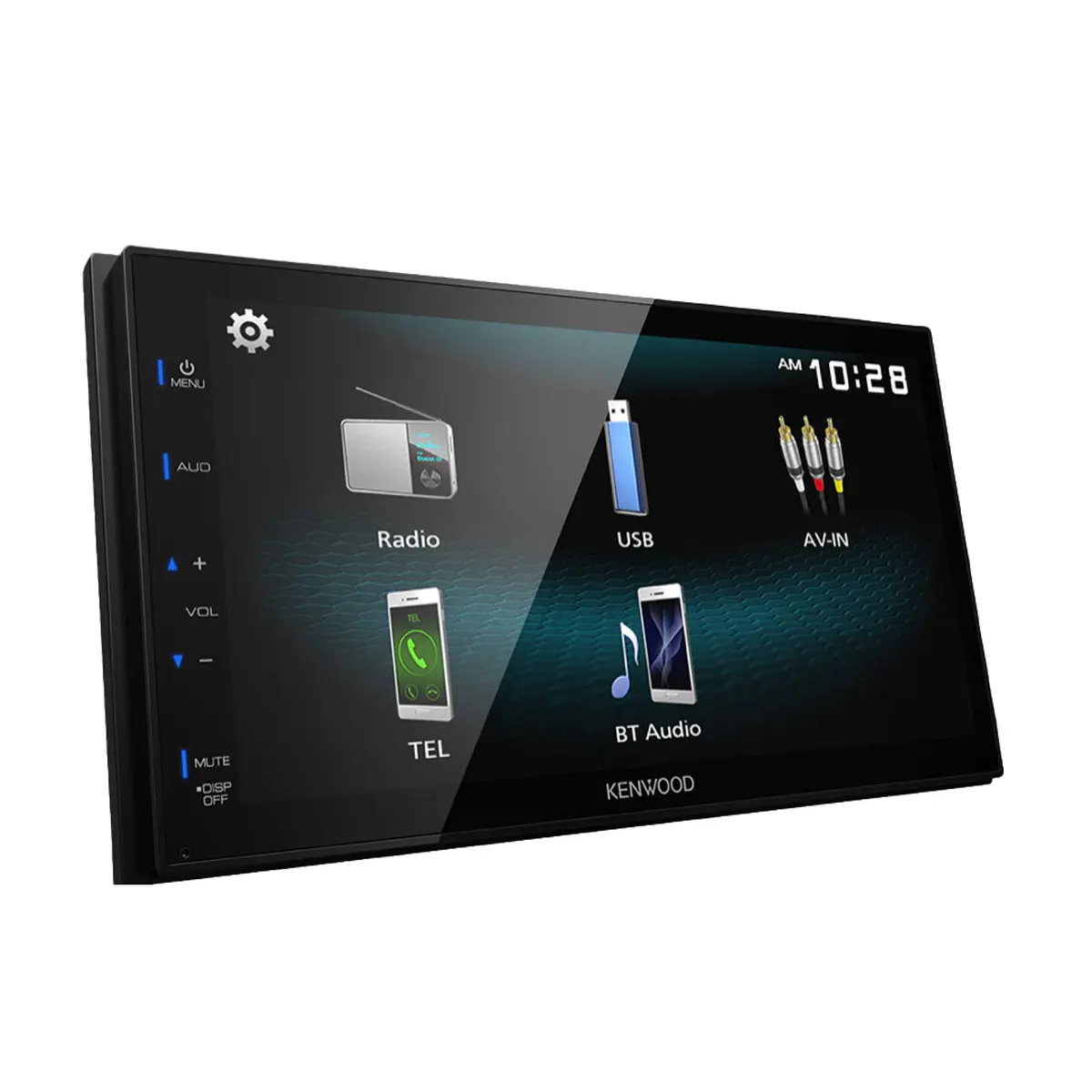 RADIO 6,8", BLUETOOTH, USB, 2 SALIDAS RCA DMX125BT