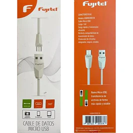 Cable Micro Usb Datos Y Carga Fujitel