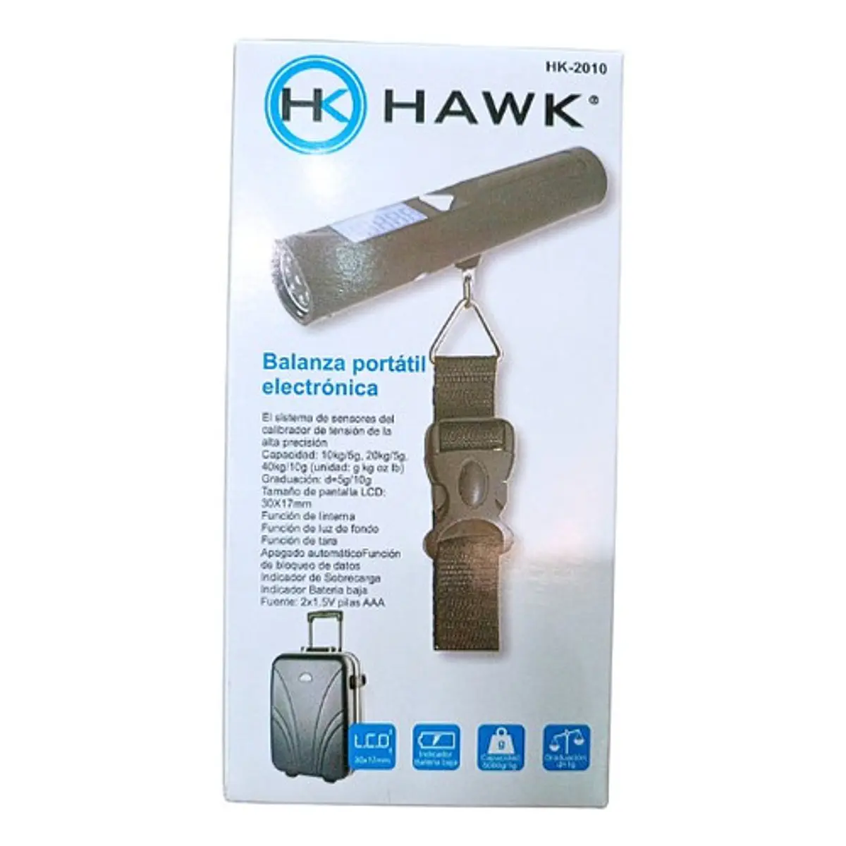 Balanza Portátil Digital Hawk