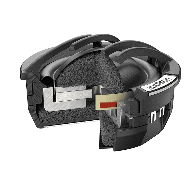 Tweeter Audison AV 1.1 II – 180 W de potencia máxima | Audio de alta resolución | 1,1” | 4 ohmios
