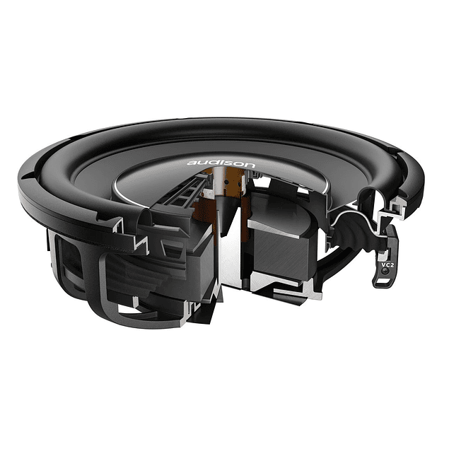 Subwoofer Audison AV 12 D4 II – 12” | 1100W Potencia máxima | Doble Bobina | 4+4 Ohm