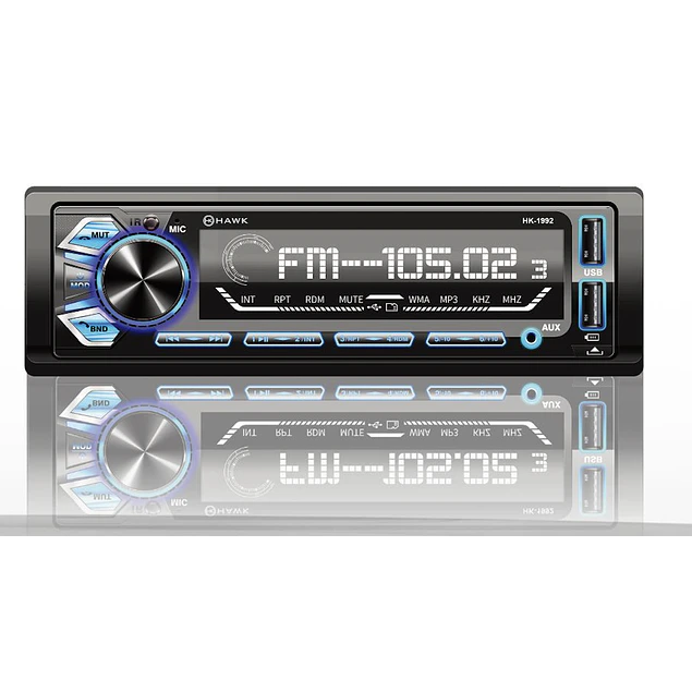 Radio Bluetooth HK1992 panel desmontable
