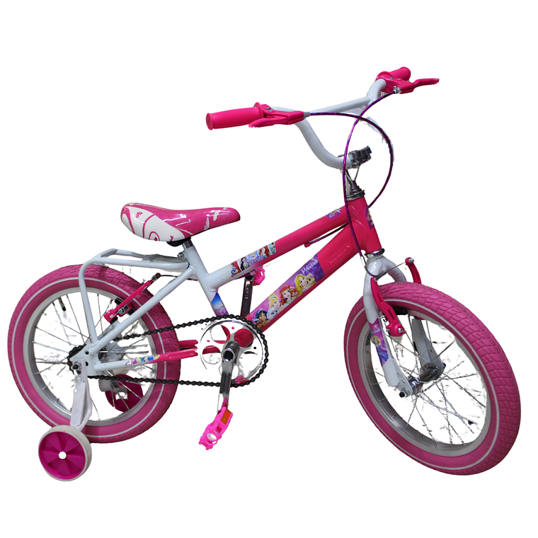 BICICLETA RIN 16 PRINCESS SC ROSADA 1