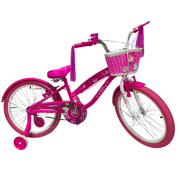BICICLETA RIN 16 PRINCESS ACCESORIOS  1