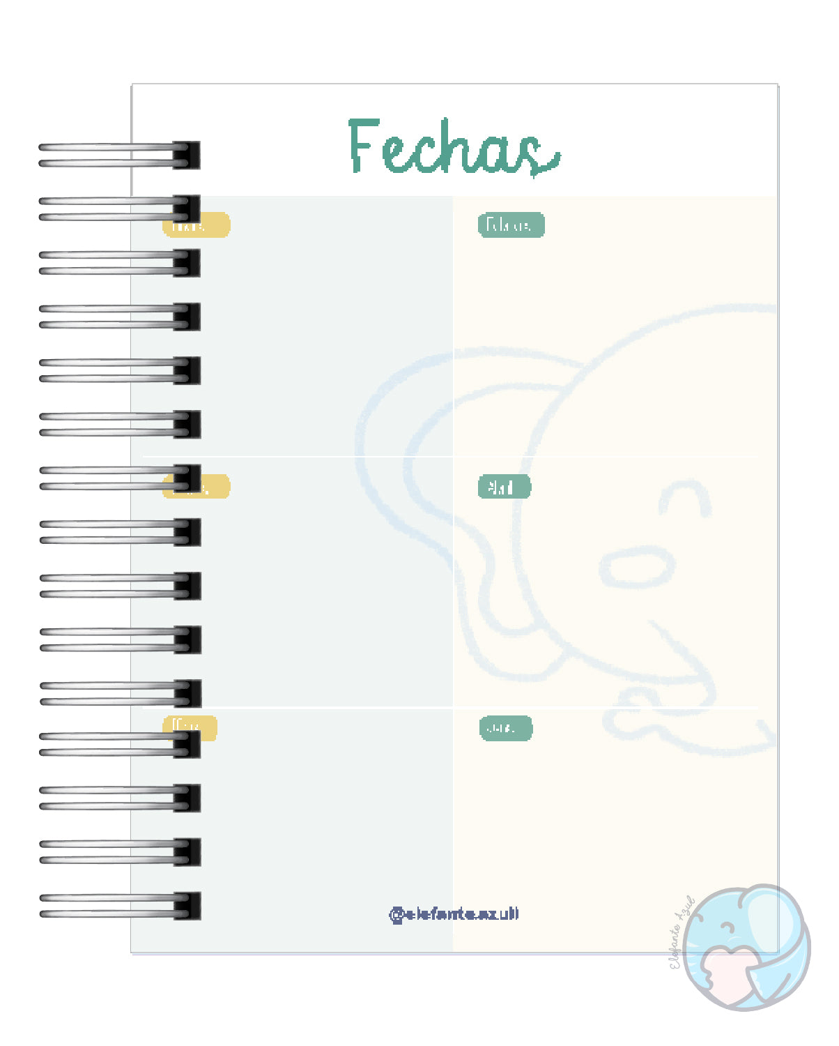 Agenda Psicóloga 2026 3