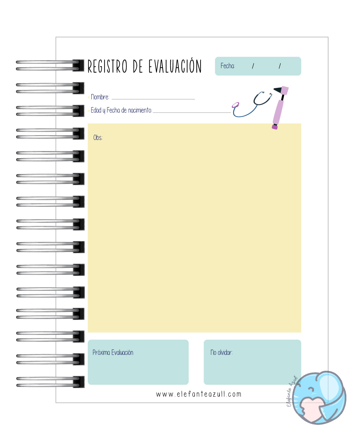 Agenda Fonoaudiologia 2026 4
