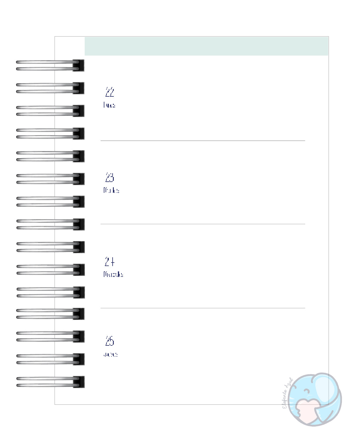 Agenda Psicóloga 2026 10