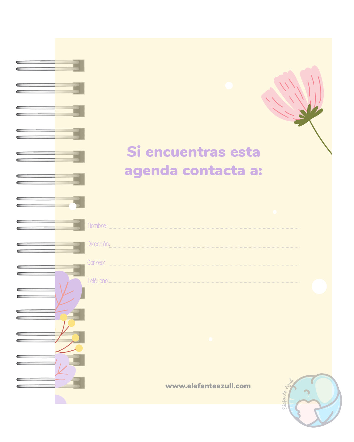 Agenda Super Mamá  3