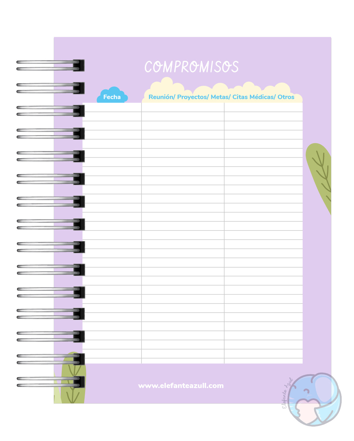 Agenda Super Mamá  5