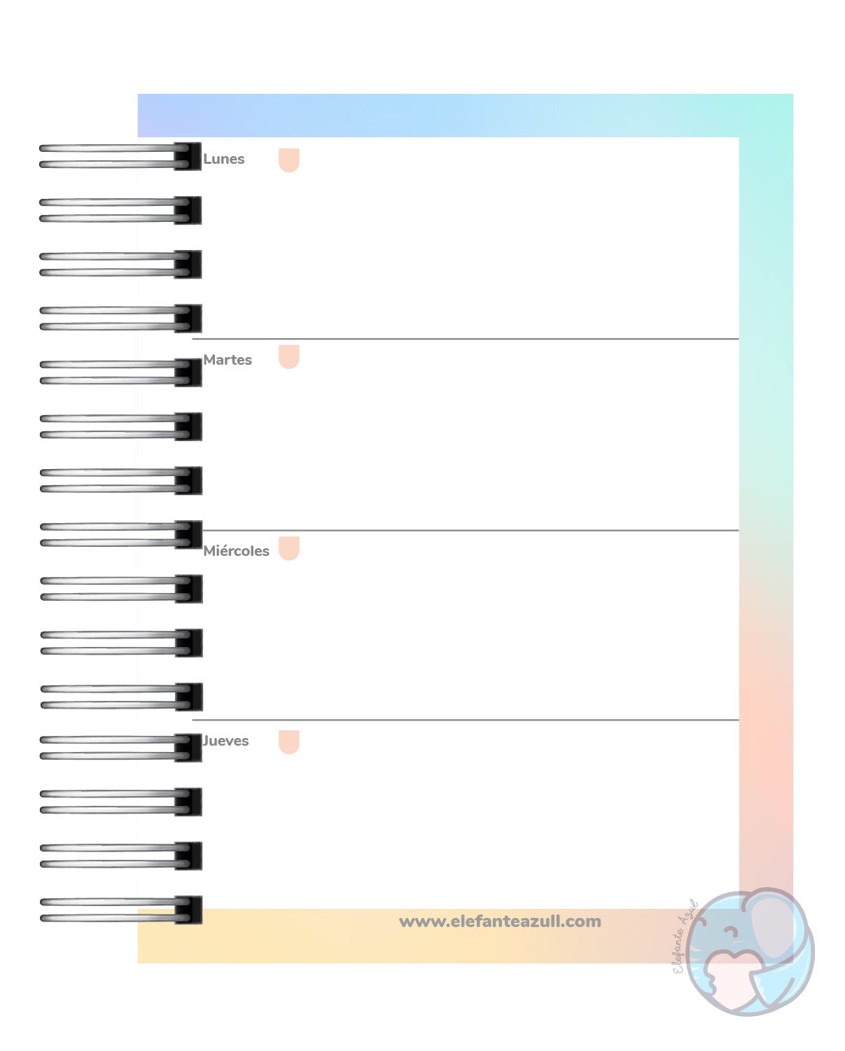 Agenda Super Mamá  10