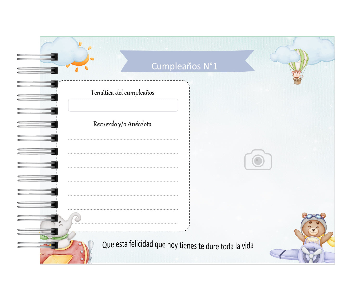 Álbum de recuerdos de bebe de 0- 10 años 9