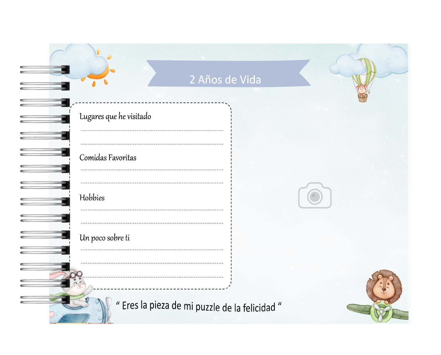 Álbum de recuerdos de bebe de 0- 10 años 12