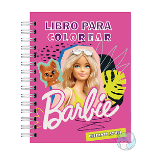 Libro para colorear Barbie