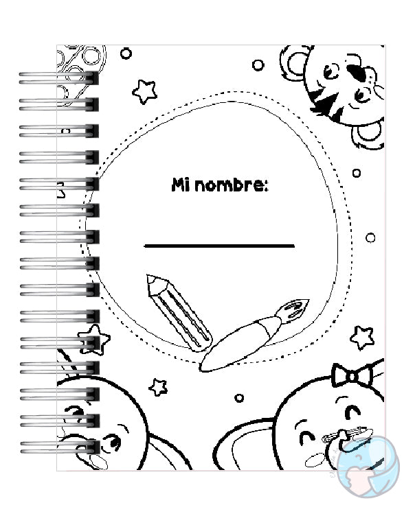 Libro para colorear Super Mario 4