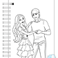 Libro para colorear Barbie - Miniatura 4