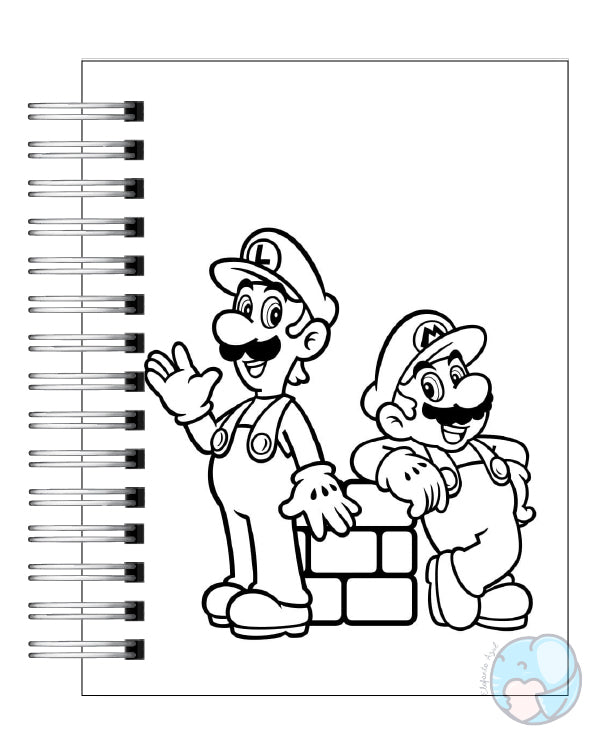 Libro para colorear Super Mario 9