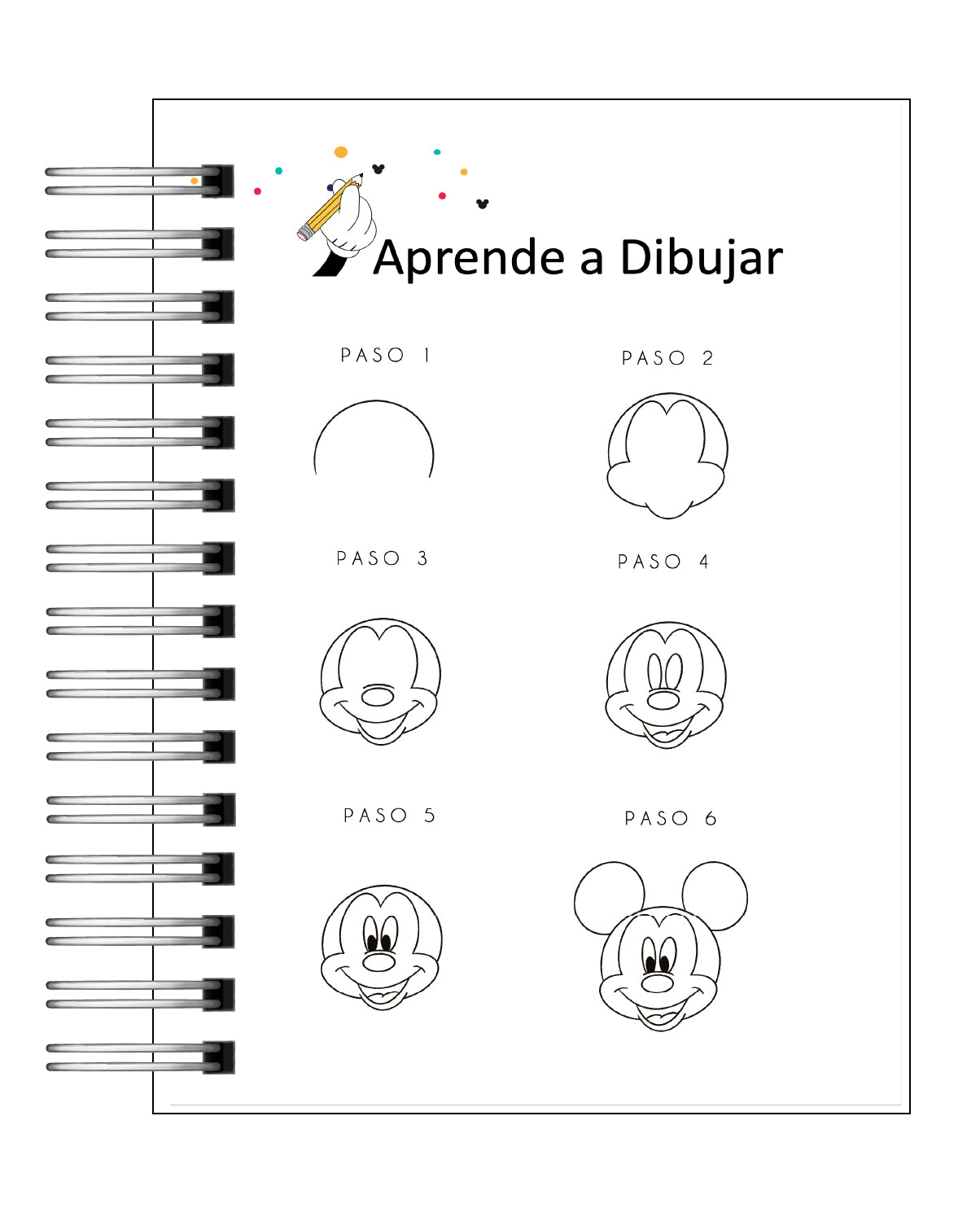 Libro para colorear y de actividades  Disney 100 years 3