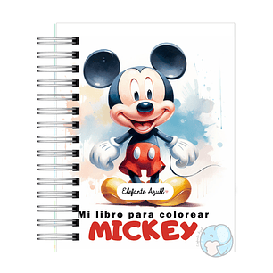 Libro para colorear Mickey Mouse